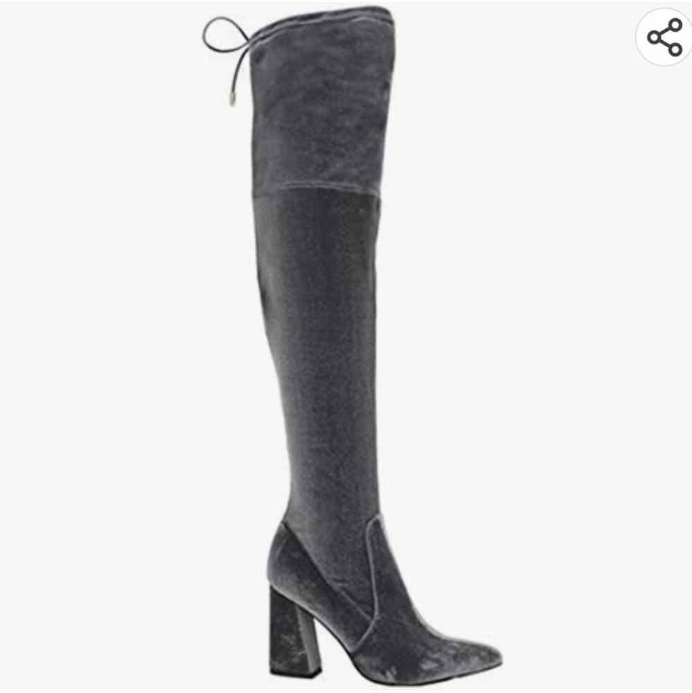 Yoki over the knee boots in gray. Size 8.5.